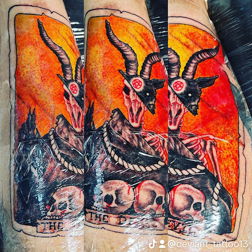 Explore baki tattoo ideas, creative tattoo ideas in Excelsior Springs, available at Deviant Tattoo Studio