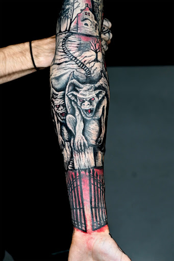 Explore anakin tattoo ideas, creative tattoo ideas in Saint Petersburg, available at Phoebus Tattoos