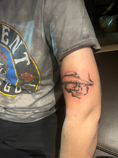 Explore foot tattoo ideas, creative tattoo ideas in Memphis, available at Sinister Tattoo