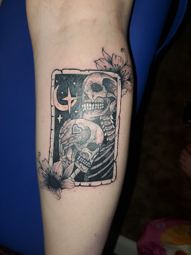 Explore skydiving tattoo ideas, creative tattoo ideas in Modesto, available at The Tattoo Shop