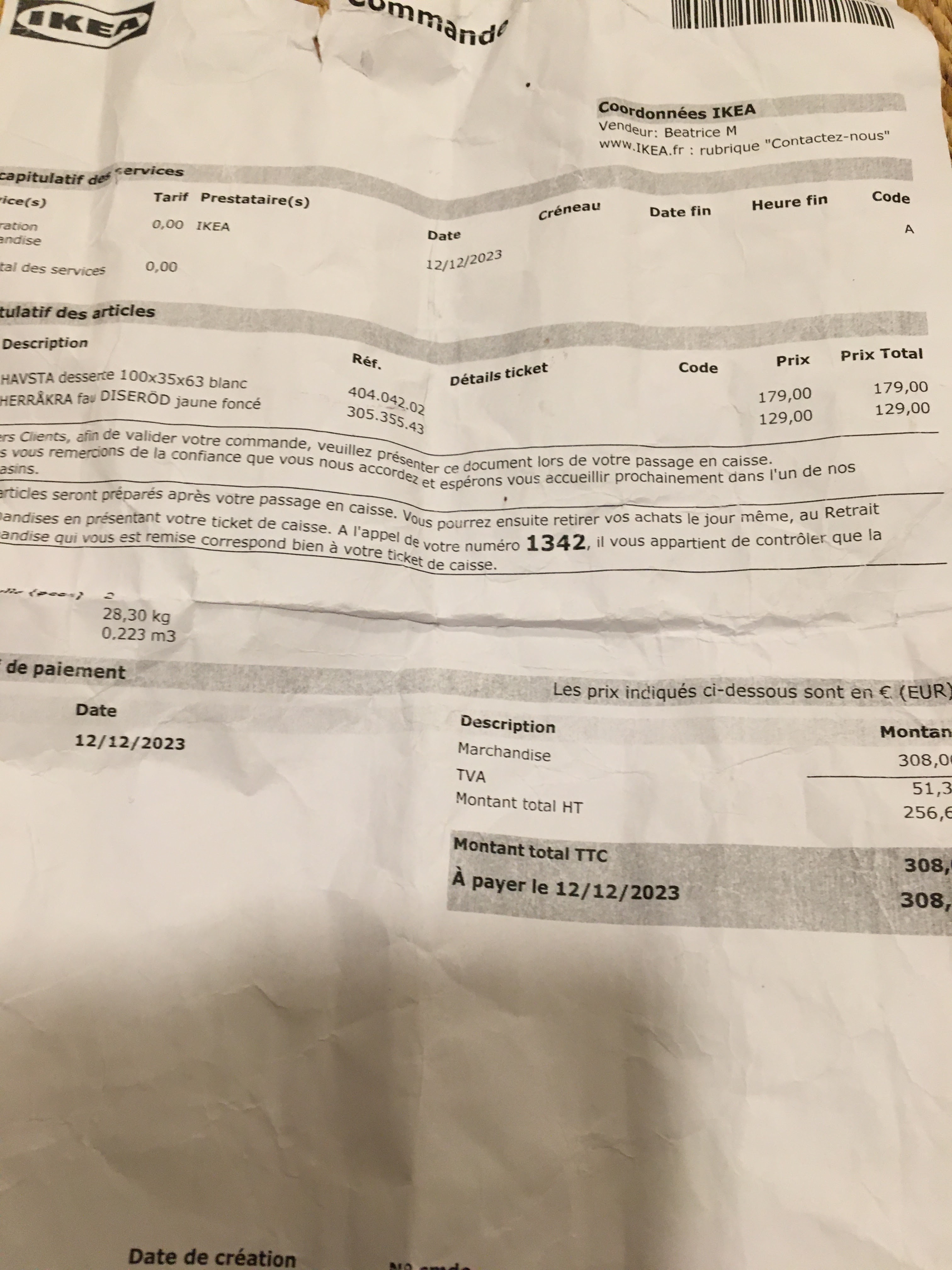 Photo n° 1 de l'avis de Isabelle.o fait le 12/12/2023 à 17:50