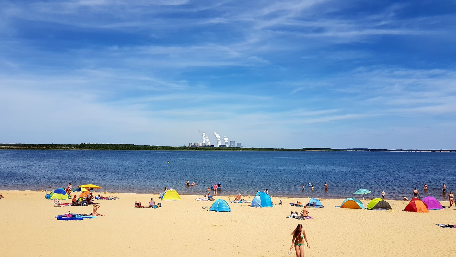 Foto av Badestrand Uhyst med en rymlig kustlinje