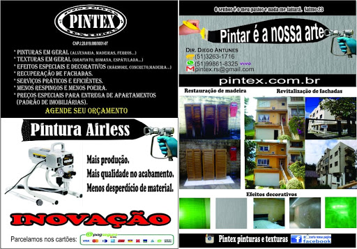 Logo da empresa - Pintex Pinturas e Texturas
