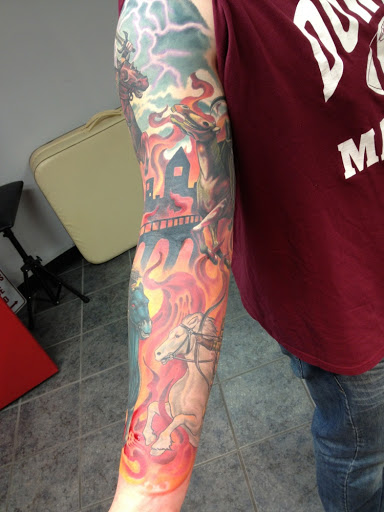 Explore california state tattoo ideas, creative tattoo ideas in Des Moines, available at Skin Kitchen Tattoo