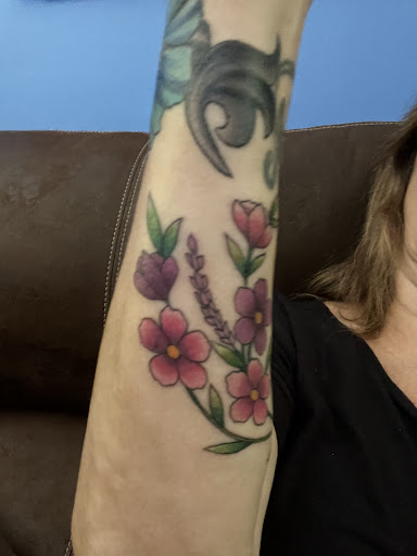 Explore tattoo family sleeve ideas, creative tattoo ideas in Richmond, available at Loose Screw Tattoo
