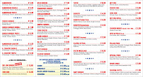 Carte du Road House American Fast Food à Poggiomarino