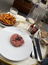 Steak tartare du Restaurant français Vins Des Pyrénées à Paris - n°7