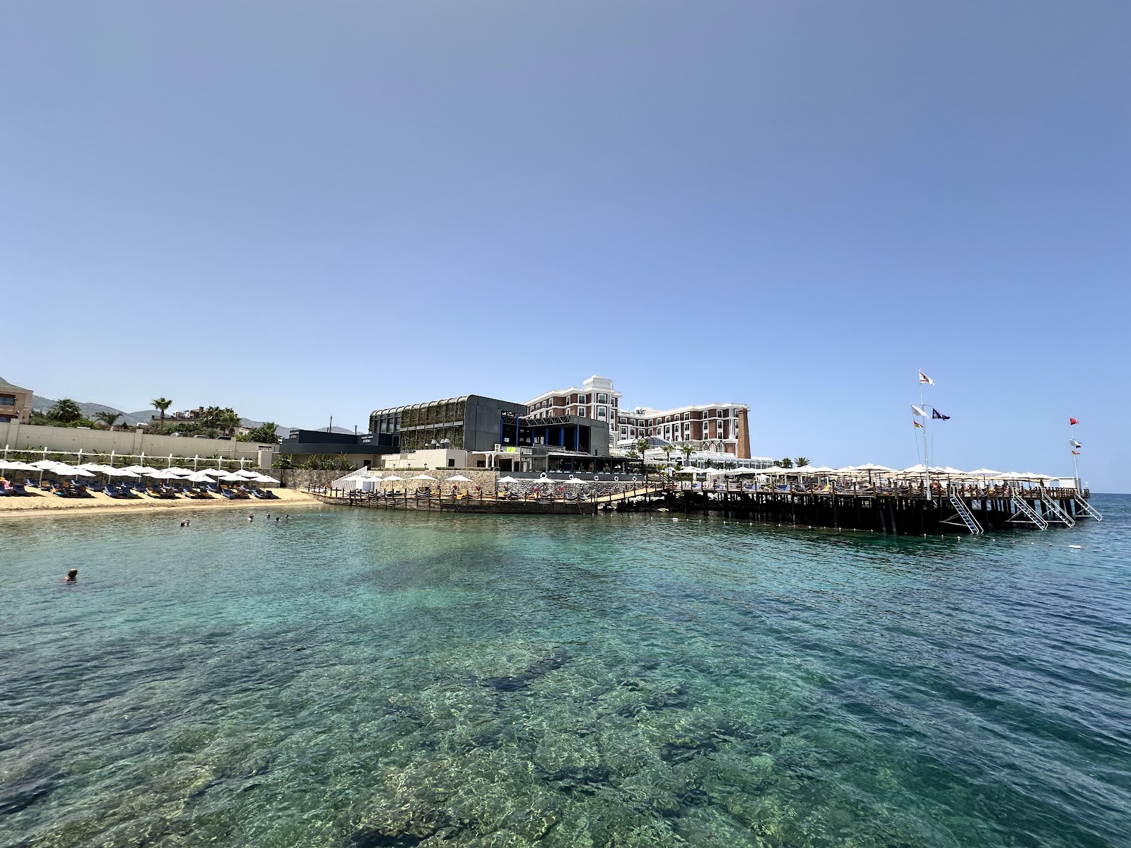 Kaya Palazzo Beach'in fotoğrafı çok temiz temizlik seviyesi ile