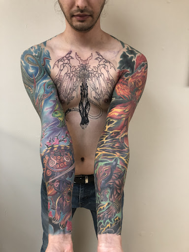 Tattoo Shop «Dharma Tattoo Studio», reviews and photos, 40 Curtiss Pkwy, Miami Springs, FL 33166, USA