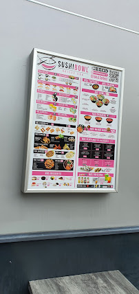 Carte du Sushi Bowl Roissy CDG à Roissy-en-France