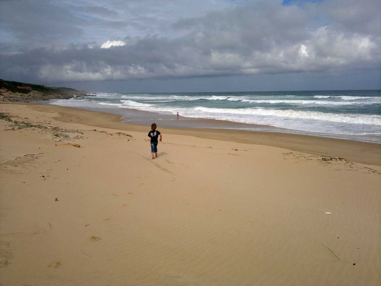 Fotografija Thyspunt z svetel pesek površino