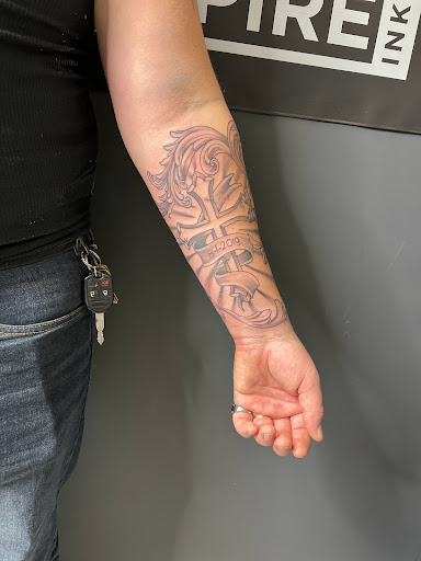 Explore coffee bean tattoo ideas, creative tattoo ideas in Cadillac, available at Limitless Ink Tattoo Studio