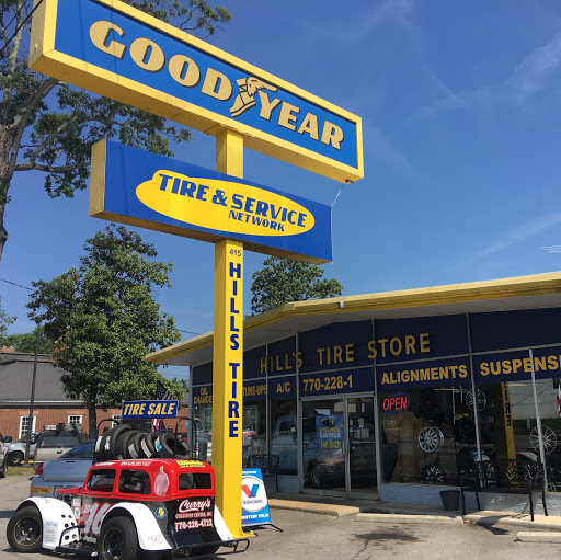 Auto Repair Shop «Hill’s Tire and Auto Service Repair - The Goodyear Store», reviews and photos, 415 W Taylor St, Griffin, GA 30223, USA