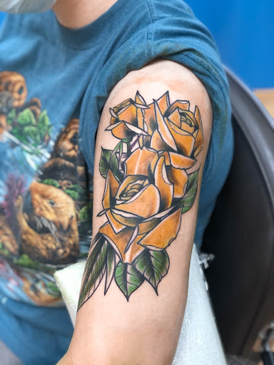 Explore seashell tattoo ideas, creative tattoo ideas in Oregon City, available at Lucky Supreme Tattoo