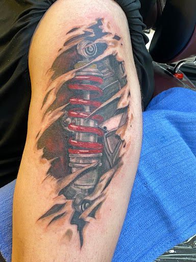 Explore emo anime tattoo ideas, creative tattoo ideas in Moweaqua, available at Fleshwound Tattoo