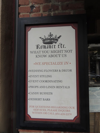 Florist «Romance Etc. | Flowers & Gifts», reviews and photos, 5209 E 2nd St, Long Beach, CA 90803, USA