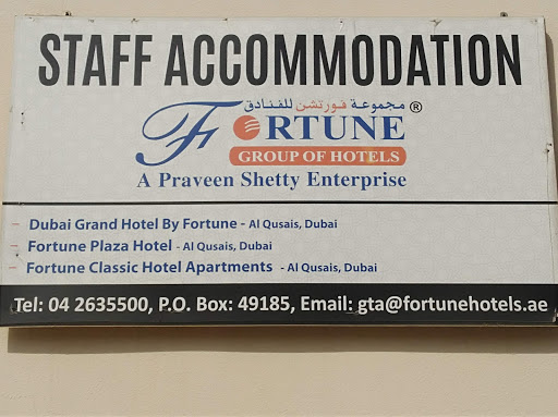 Fortune Group of Hotels Staff Accommodation