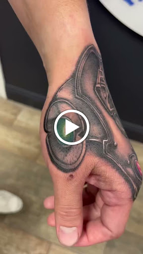 Explore bear claw tattoo ideas, creative tattoo ideas in Buford, available at Wild Tribe Tattoos and Piercings
