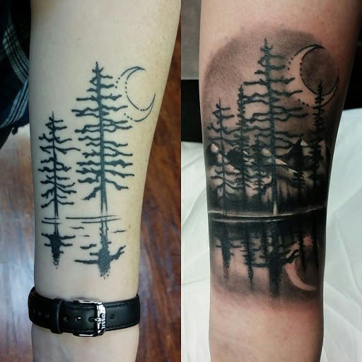 Explore break up tattoo ideas, creative tattoo ideas in New Port Richey, available at Modern Moose Studios Tattoos & Piercing