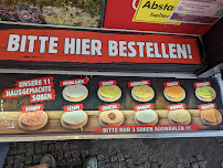 Kebab NUR Gemüse Kebap à Berlin (le menu)