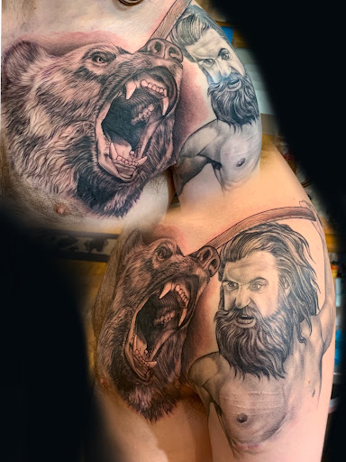 Explore hufflepuff tattoo ideas, creative tattoo ideas in Baldwinsville, available at Tymeless Tattoo