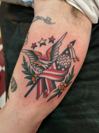 Explore memorial tattoo ideas for grandfather, creative tattoo ideas in Portland, available at Atlas Tattoo Studio