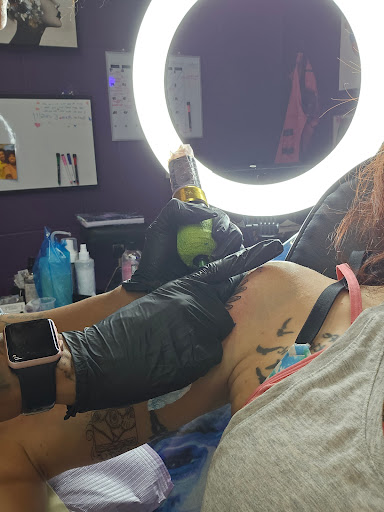 Explore krishna tattoo ideas, creative tattoo ideas in Ocala, available at The Black Sheep Tattoo Shop