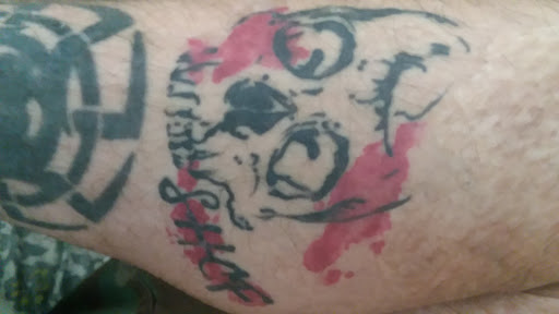 Explore memorial dog tattoo ideas, creative tattoo ideas in Sunbury, available at Body Mods