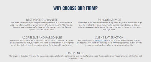 Criminal Justice Attorney «Kilroy Law Firm», reviews and photos