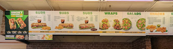 Menu du Subway à Cham