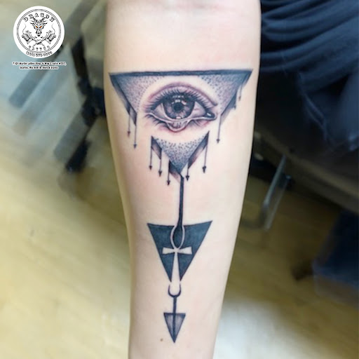 Explore hip hop tattoo ideas, creative tattoo ideas in Seattle, available at Dragon Tattoo