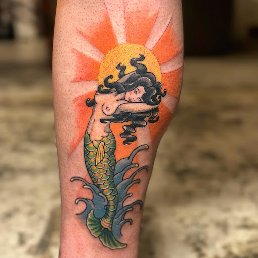 Explore background tattoo ideas, creative tattoo ideas in West Hollywood, available at The Honorable Society Tattoo Shop