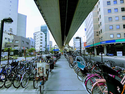 板橋区役所前駅高架下自転車駐車場