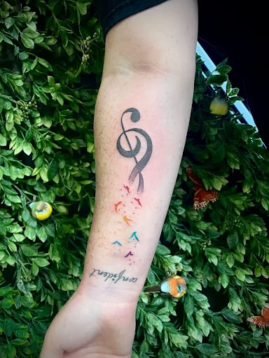 Explore cool forearm tattoo ideas, creative tattoo ideas in Modesto, available at Dying Art Tattoo