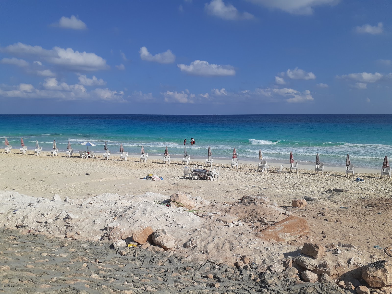 Fotografie cu Dora Al Abyad Beach zonele de facilități