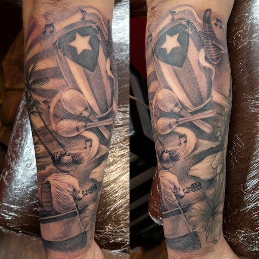 Explore first born daughter tattoo ideas, creative tattoo ideas in Worcester, available at The Hidden Gem Private Tattoo Studio