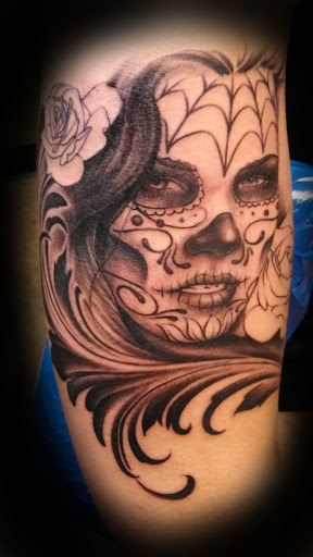 Explore mens script tattoo ideas, creative tattoo ideas in Saint Cloud, available at Wingnut Tattoo & Piercing Studio