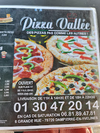 Restaurant Pizza vallée à Dampierre-en-Yvelines (la carte)