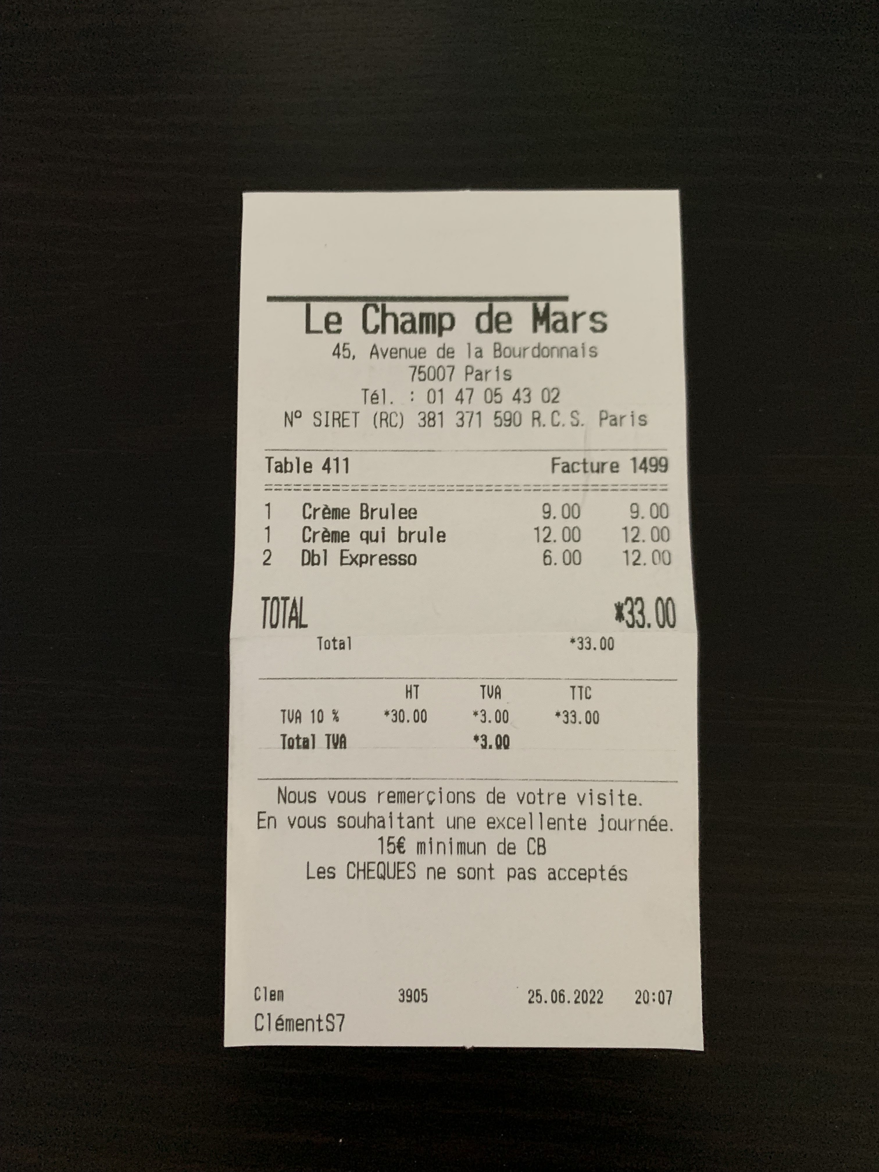 Photo n° 1 de l'avis de AirFrance350. fait le 20/07/2022 à 15:16