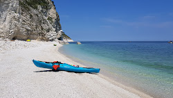 Foto di Spiaggia dei Forni con molto pulita livello di pulizia