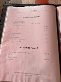 Carte du Restaurant Le Chasse Marée à Saint-Vaast-la-Hougue