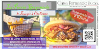 Hamburger du Restaurant de hamburgers Burger Casa Fernando&co Le Burger à l'italienne à Simiane-Collongue - n°15