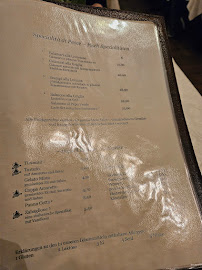 Menu / carte de Ristorante Italia da Giuseppe à Lübeck