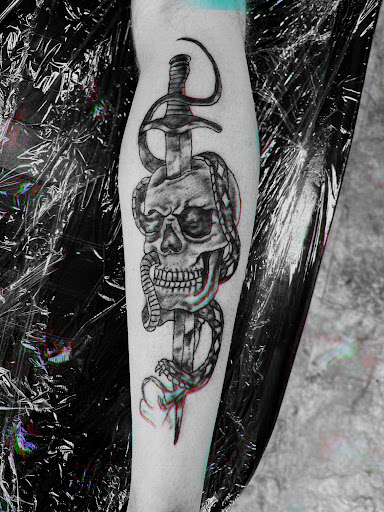 Explore chest sleeve tattoo ideas, creative tattoo ideas in Seymour, available at American Gypsy Tattoo Corp.