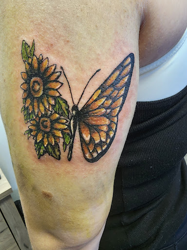 Explore tribal cover up tattoo ideas, creative tattoo ideas in Sioux City, available at Tattoo Monkey