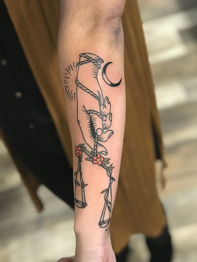 Explore virgo tattoo ideas female, creative tattoo ideas in Frankfort, available at The Reef Tattoo