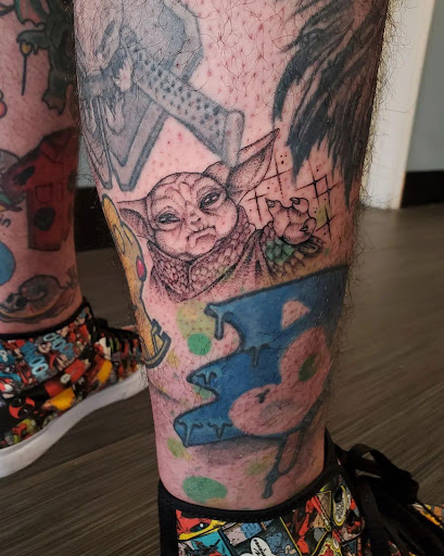 Explore hard life tattoo ideas, creative tattoo ideas in Palm Harbor, available at Angry Owl Tattoo and Piercing