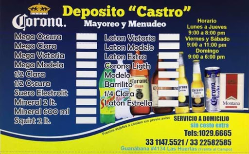 Depósito Castro Mayoreo y Menudeo