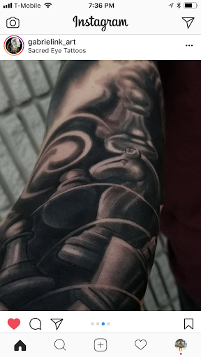 Find tattoo ideas for leg for your next unique tattoo in Hollywood at Sacred Eye Tattoos