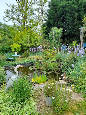 Jardin au paradis des fleurs et des oiseaux à Availles-Limouzine